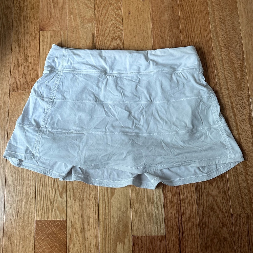 White Pace Rival Tall Skort